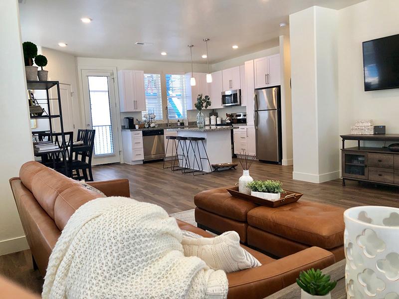 Living Room | Aero Townhomes