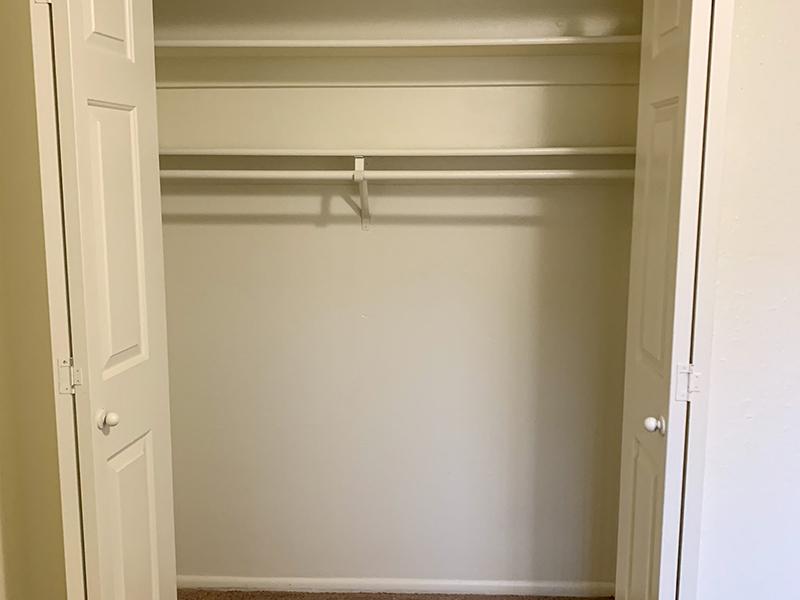 Bedroom Closet | Atherton Park Apartments