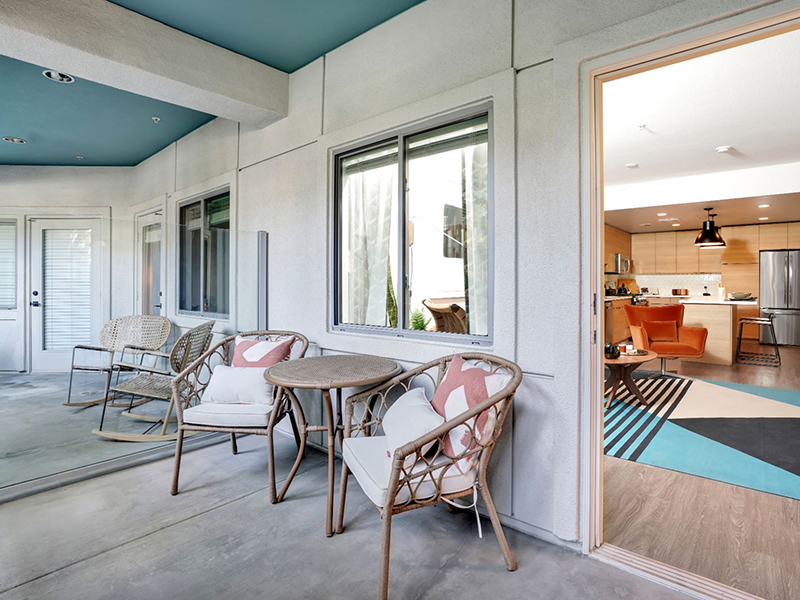 Patio | The Oasis Apartments