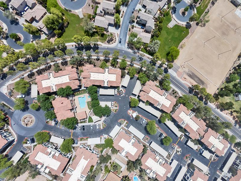 Drone View | Town Center Apartments