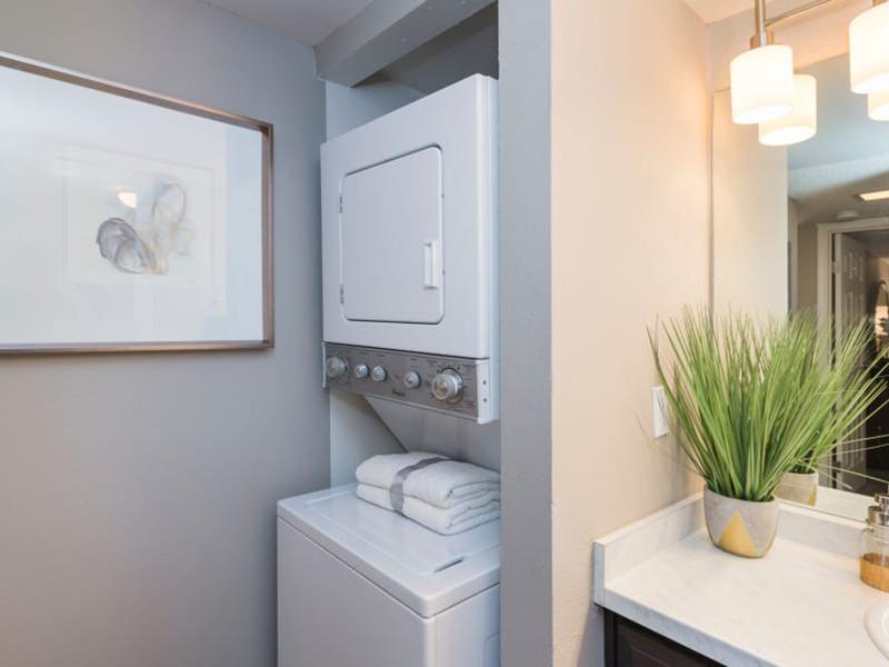 Washer & Dryer | The Preserve at City Center Aurora Apartments