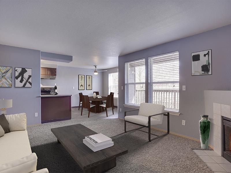 Living Room 2 Bedroom | Stark Street Crossing
