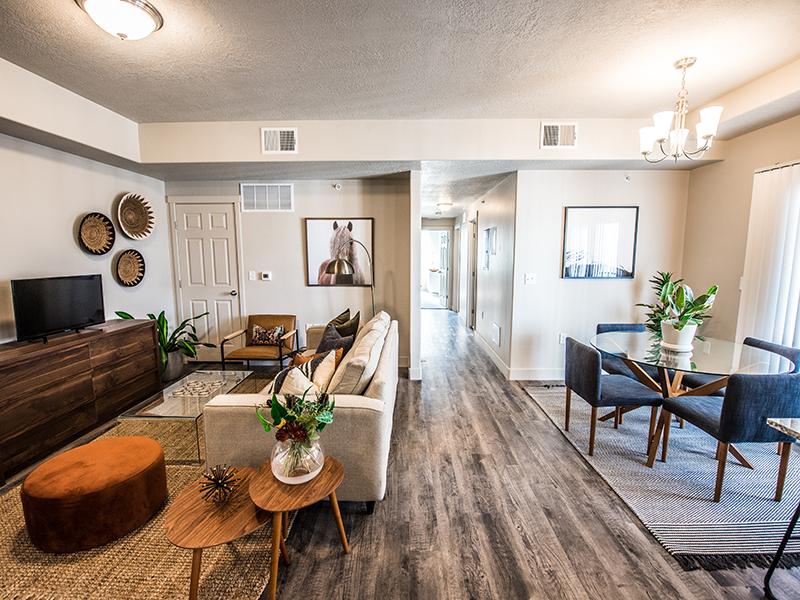 Living Room & Dining Room | Springs at Copper Canyon in Tooele, UT