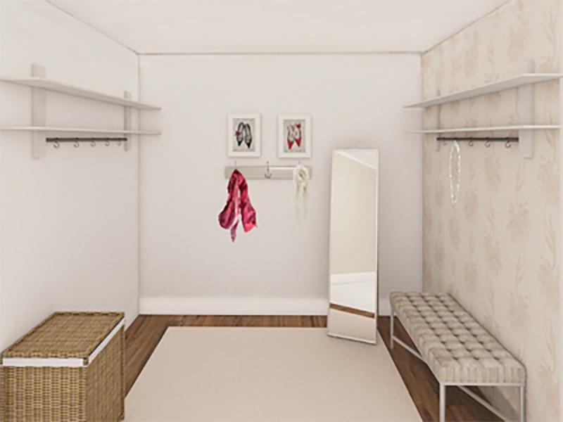 Closet Rendering | Edge at Fitzsimons Apartments