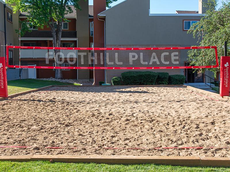 Volley Court | Foothill Place Apartments