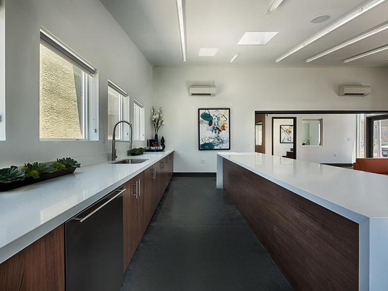 Clubhouse Kitchen | Avia 266 Apartments