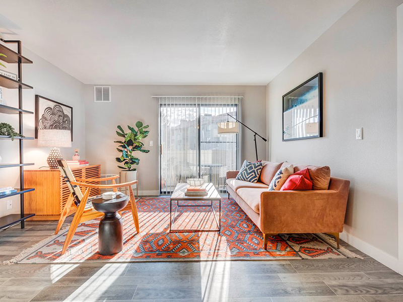 Front Room | Santa Fe at Cottonwood Apartments in Cottonwood Heights, UT