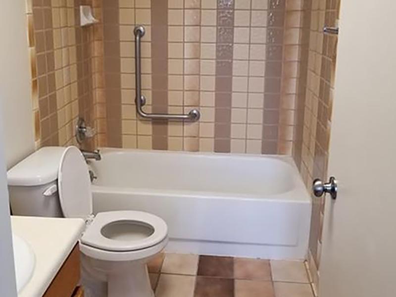 Bathroom | The Kirk Apartments
