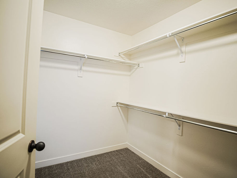 Walk In Closet | Mountain View Townhomes in Ogden, UT