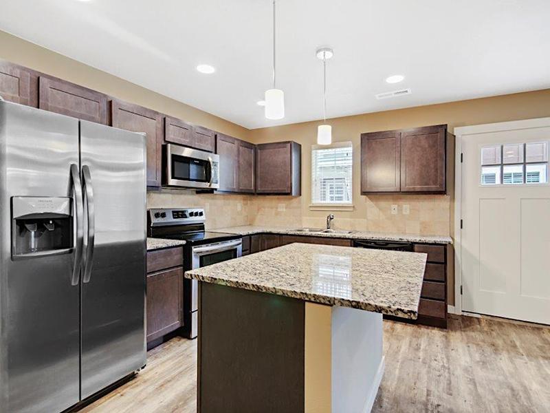 Kitchen | Cottages at Stonesthrow 83642 Townhomes