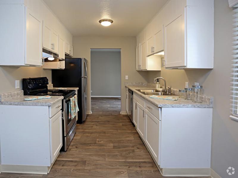 Kitchen | Forest Cove Apartments in Denver CO