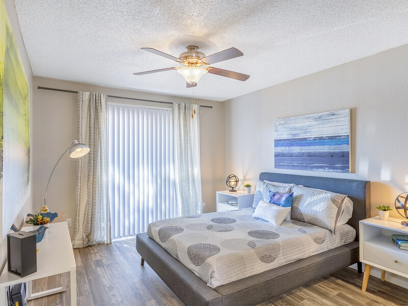 Bedroom | Omnia on 8th Apartments in Tempe, AZ