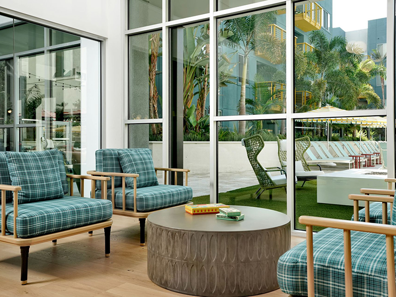 Seating Area | The Oasis Apartments