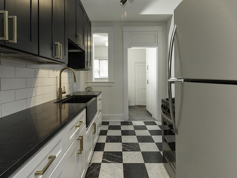 Kitchen | Hillcrest Apartments in Salt Lake City, UT