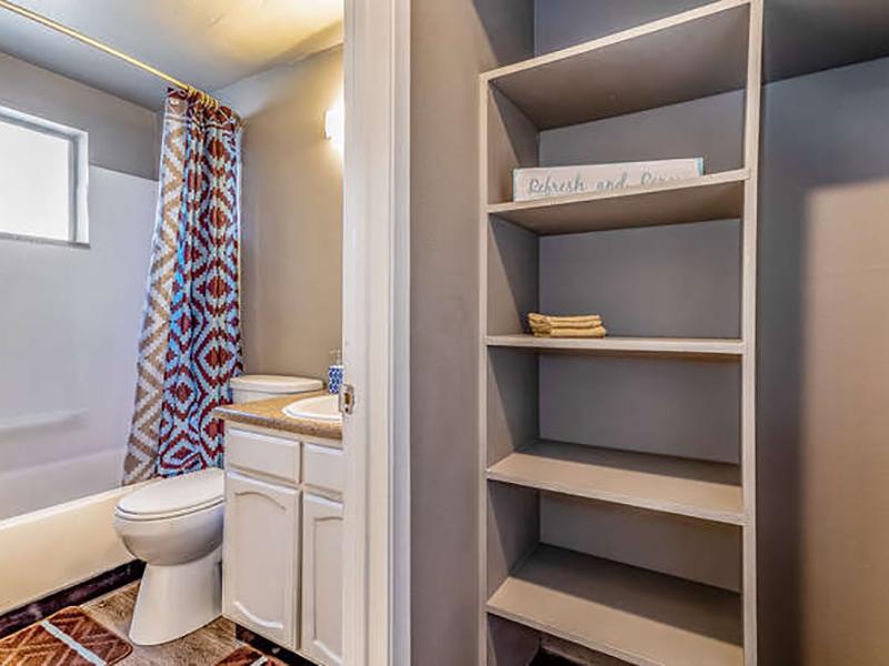 Bathroom | Bridge Square Apartments