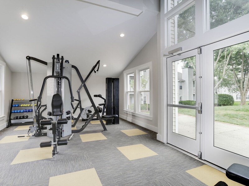 Gym | The Madison at Eden Brook Apartments in Columbia, MD
