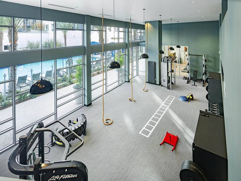 Gym | Union South Bay Apartments in Carson