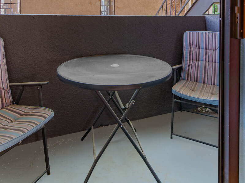 Balcony | Candlelight Square Apartments in Albuquerque, NM
