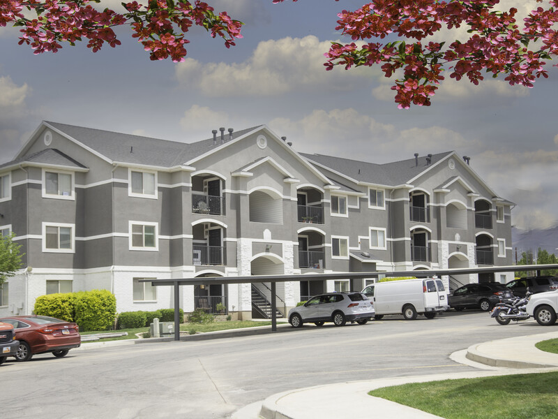 Apartment Exterior | Ridgeview Apartments in Salt Lake City, UT