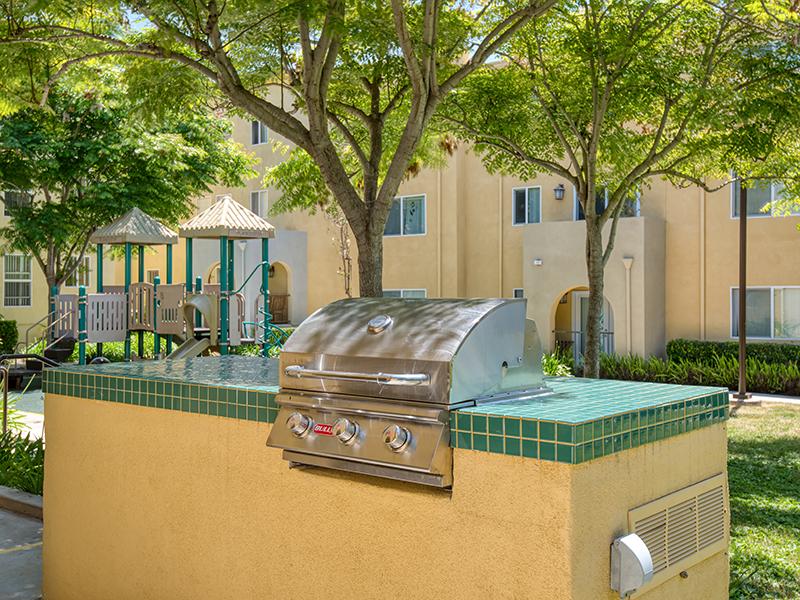 BBQ Area | Sunrose Apartments