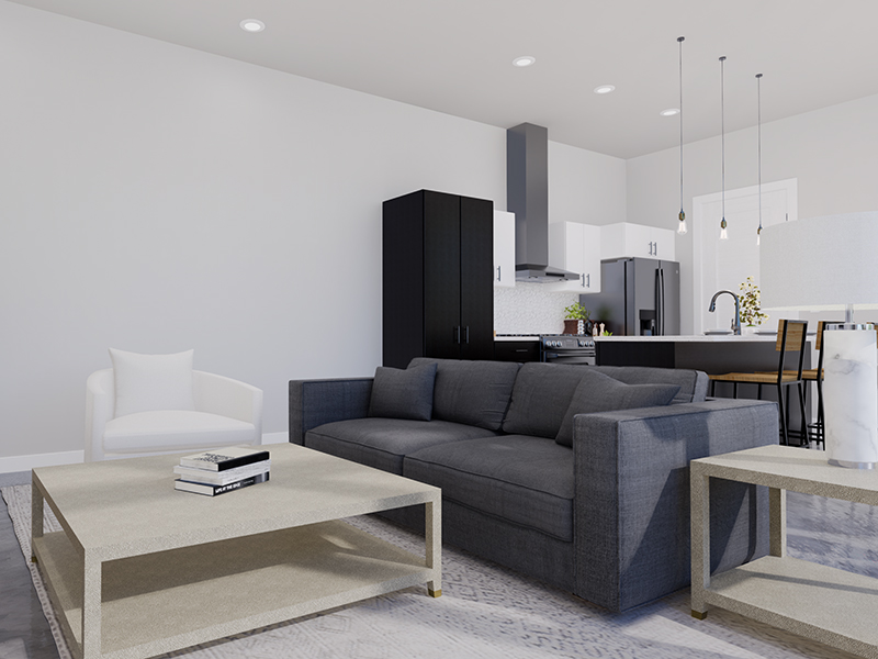 Front Room | Unit 100 | The Charli
