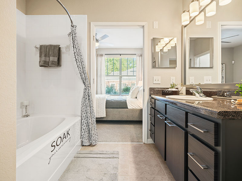 Master Bath | Millennium Apartments