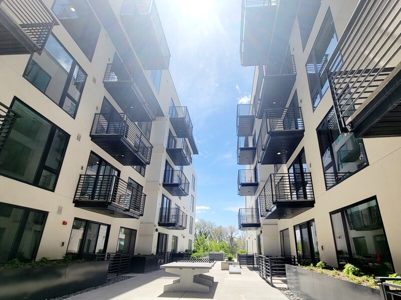 Building Exterior | theOlive Apartments in Salt Lak City, UT