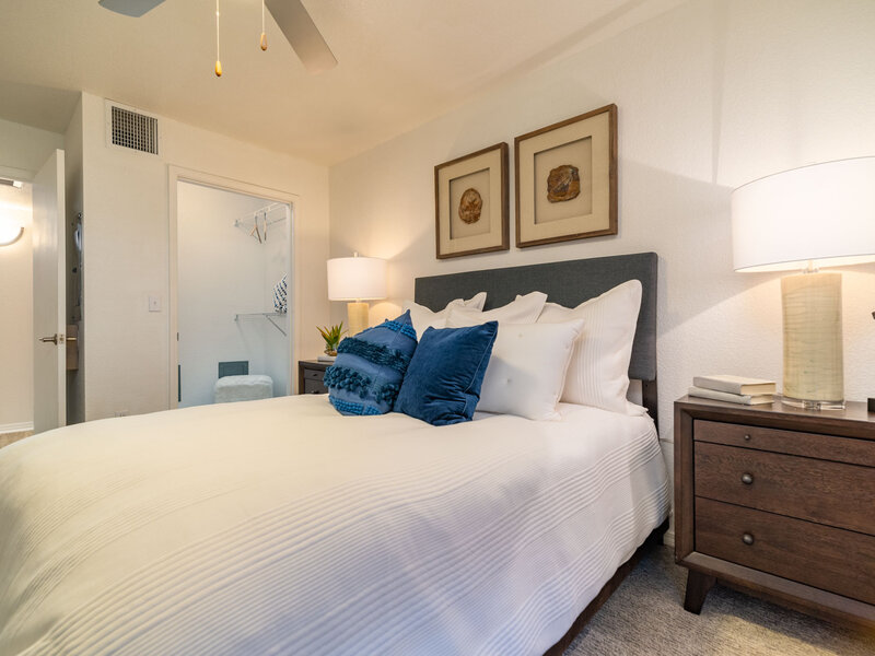 Furnished Bedroom | La Ventana Apartments in Albuquerque, NM