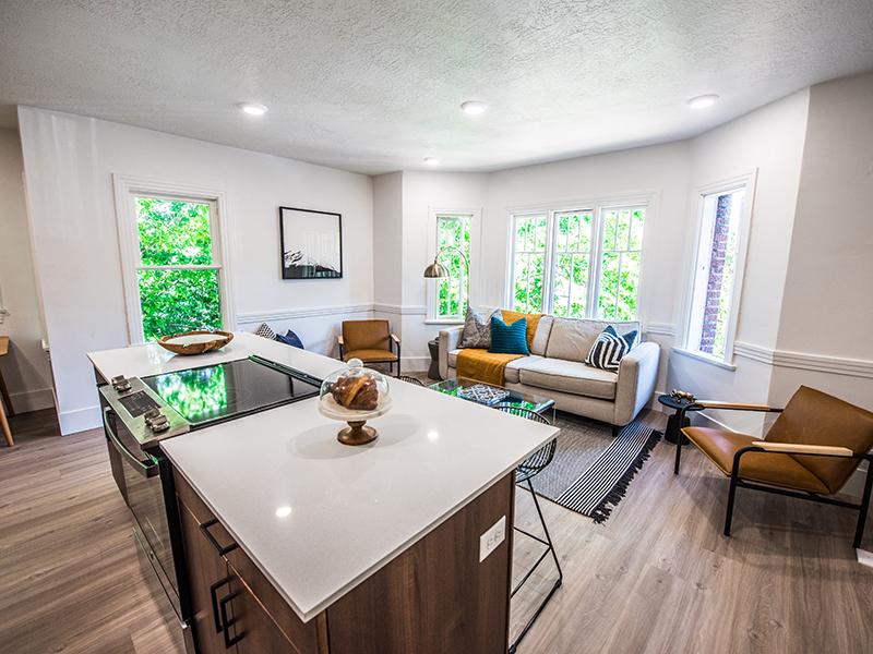 Kitchen & Living Room | Council Crest in Salt Lake City, UT