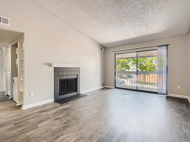 Living Room | Preserve at City Center Apartments in Aurora, CO