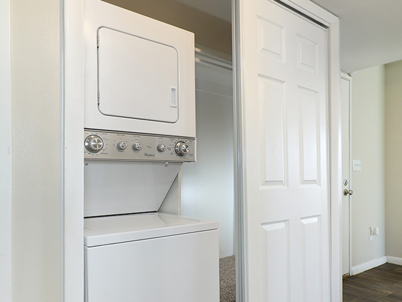 Stacked Washer & Dryer | 47Seventy Settler's Point