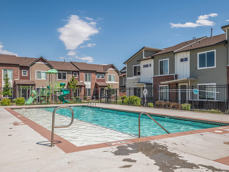 Sparkling Pool | Willow Point Townhomes in Denver, CO