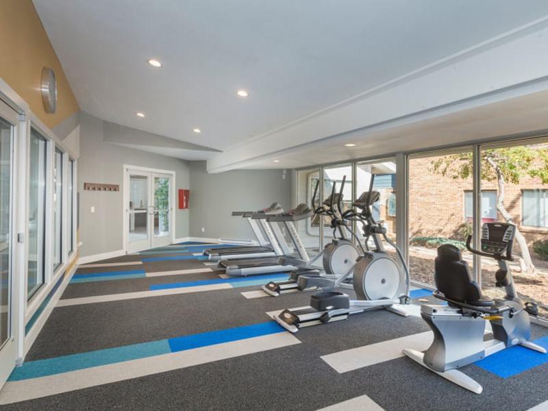 Gym | The Preserve at City Center Aurora Apartments