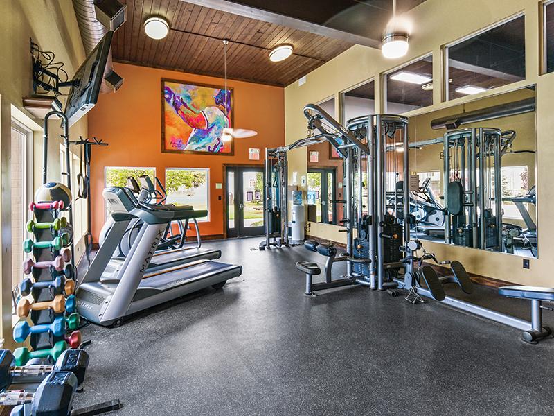 Fitness Center | Township Square Apartments in Saginaw, MI