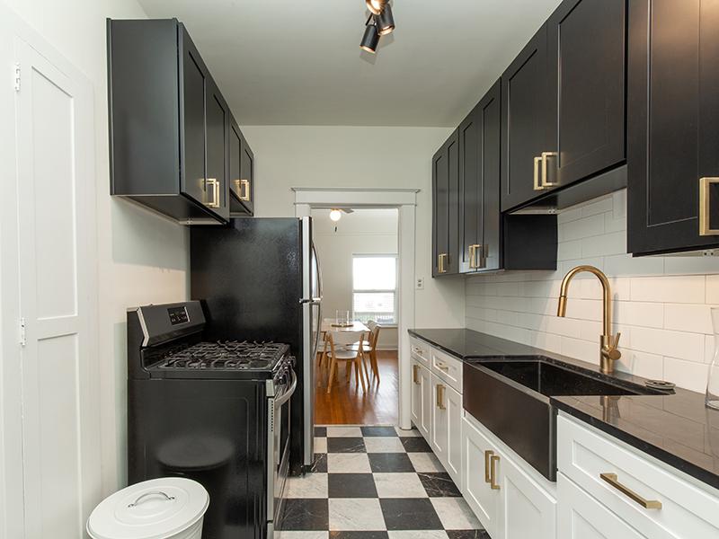 Kitchen | Hillcrest Apartments in Salt Lake City, UT