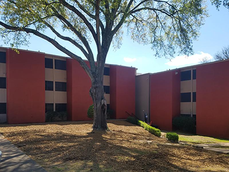Exterior | Brick Maze Apartments in Nacogdoches, TX