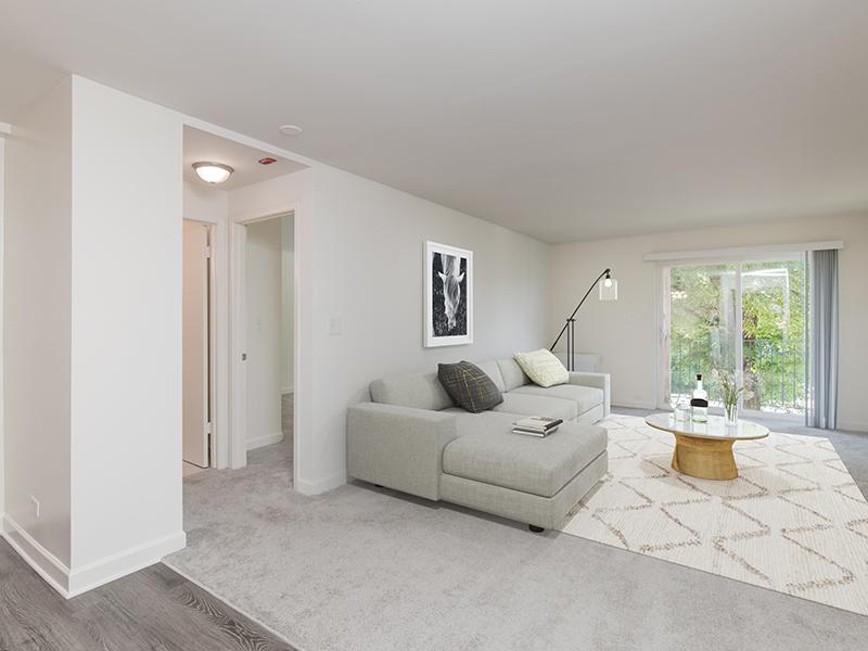 Model Living Room | Wellington Creek Apartment's in Lisle, IL