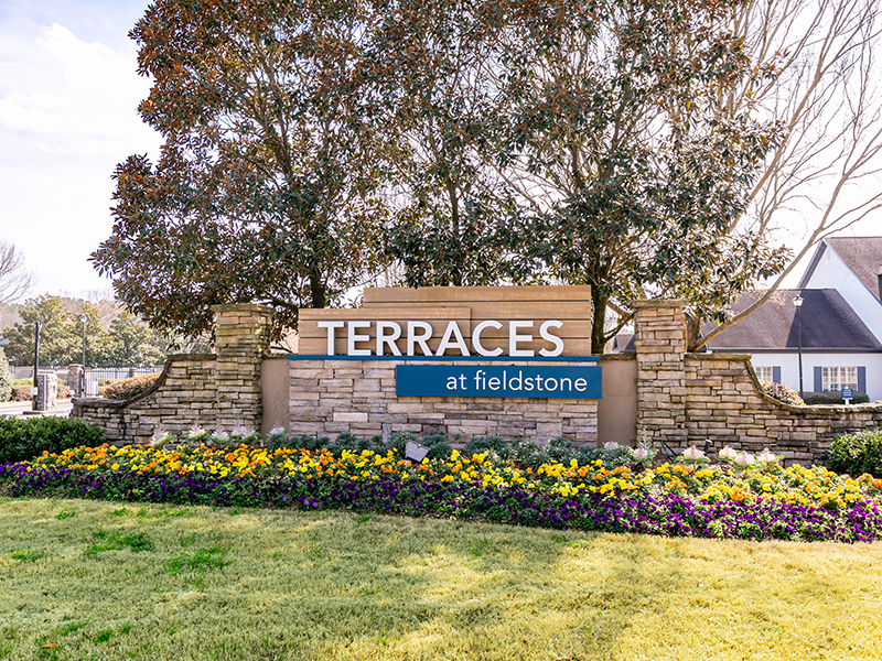Monument Sign | Terraces at Fieldstone