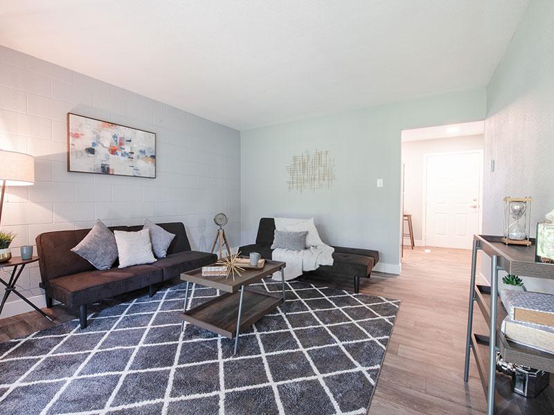 Living Room | Aspenwood Apartments West Valley Cit