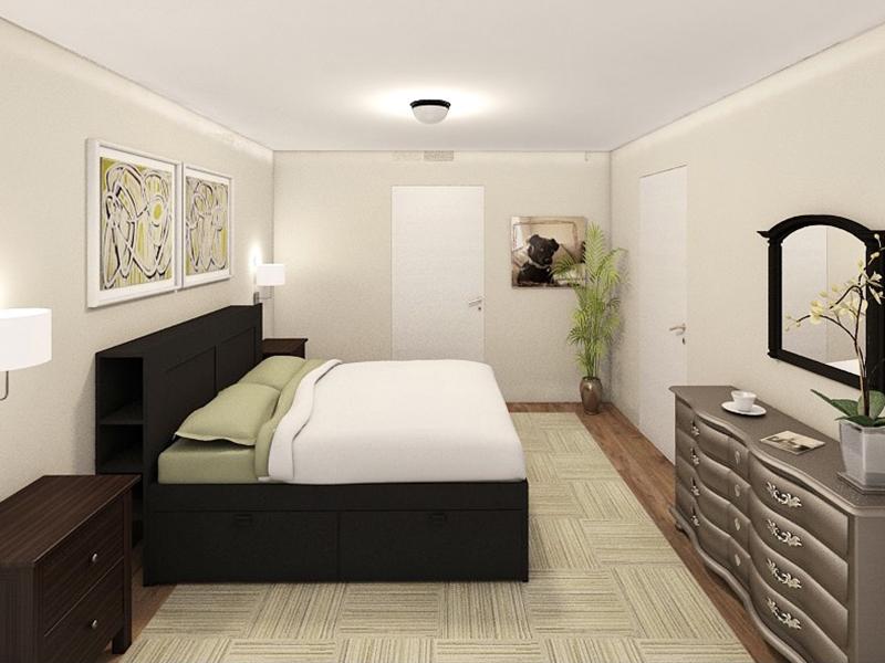 Bedroom Interior | Edge at Fitzsimons Apartments