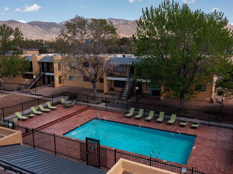 Shimmering Pool | Villas Del Sol II Apartments in Albuquerque, NM