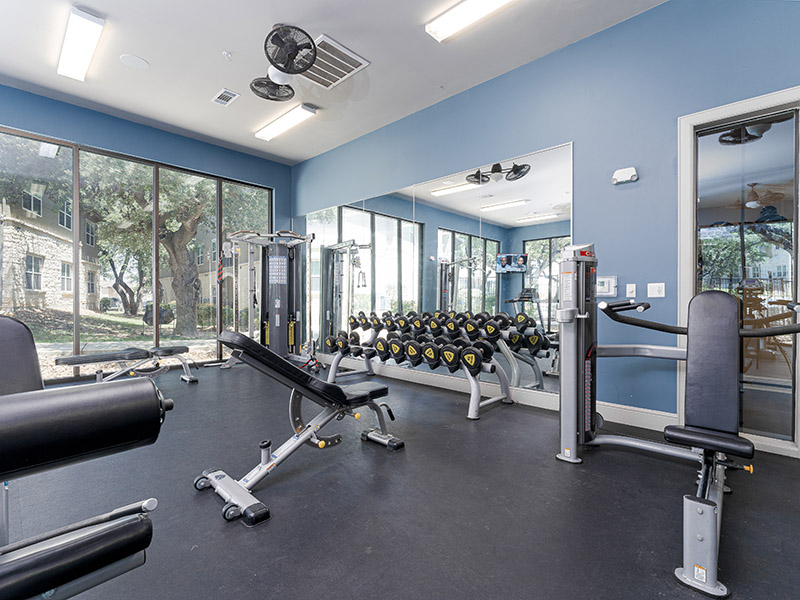 Fitness Center | Cascadia Apartments in San Antonio, TX
