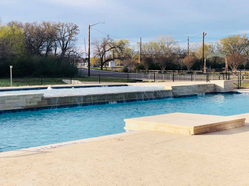 Pool | Woodlands of Denton Apartments