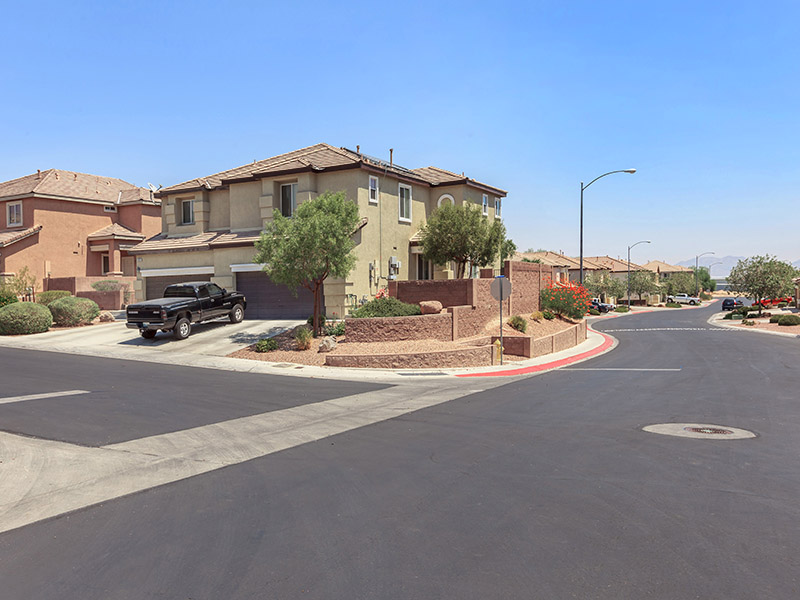 Building Exterior | Suncrest Townhomes in Las Vegas, NV