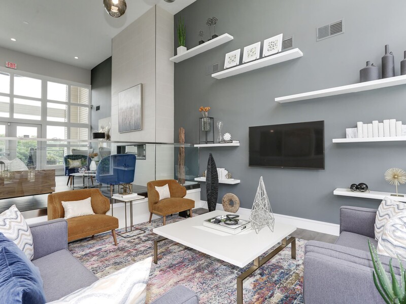 Clubhouse Interior | The Madison at Eden Brook Apartments in Columbia, MD