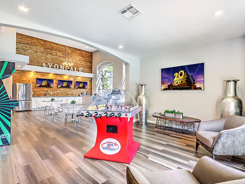 Gameroom | The Avondale Apartments