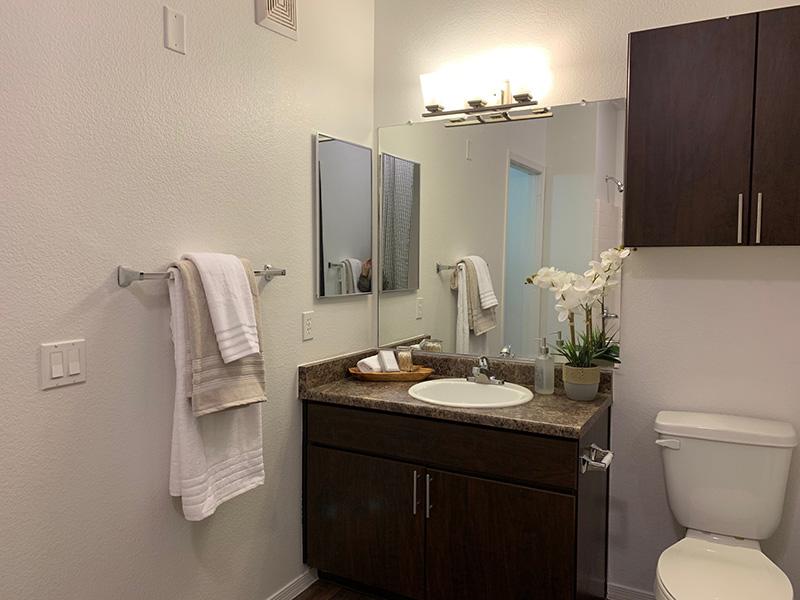 Bathroom | Elevation Luxury Apartments