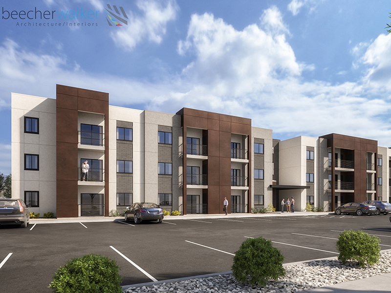 Exterior Rendering | Sky at Brio