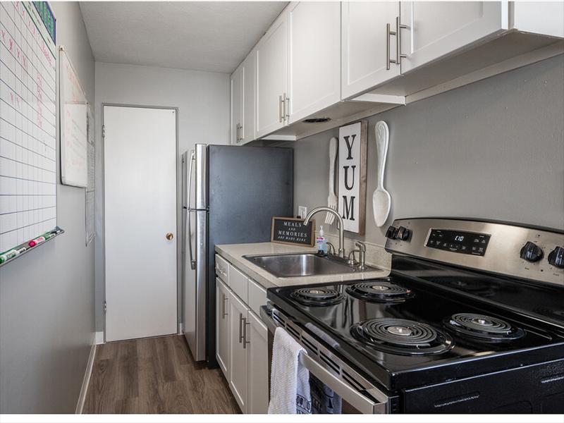Model Kitchen | Continental Court Apartments