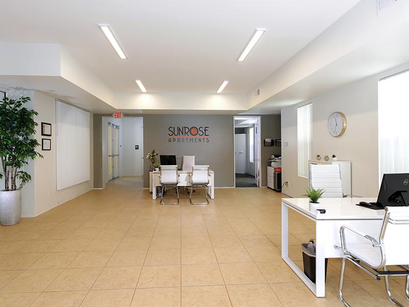 Clubhouse Interior | Sunrose Apartments